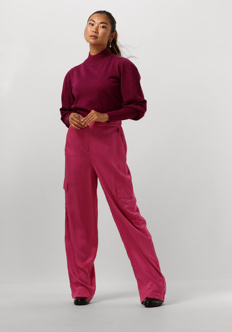 Paarse SILVIAN HEACH Trui LUPETTO M/L -SWEATER - large