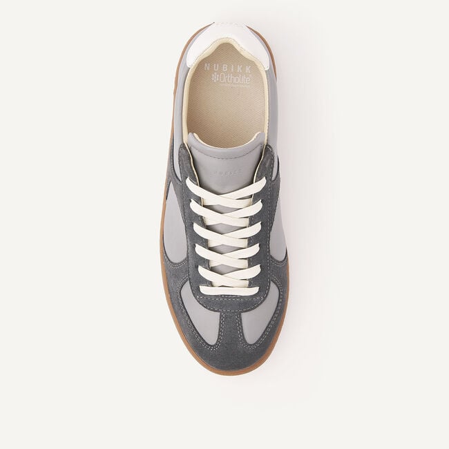 Grijze NUBIKK Lage sneakers RAY RIO MEN - large