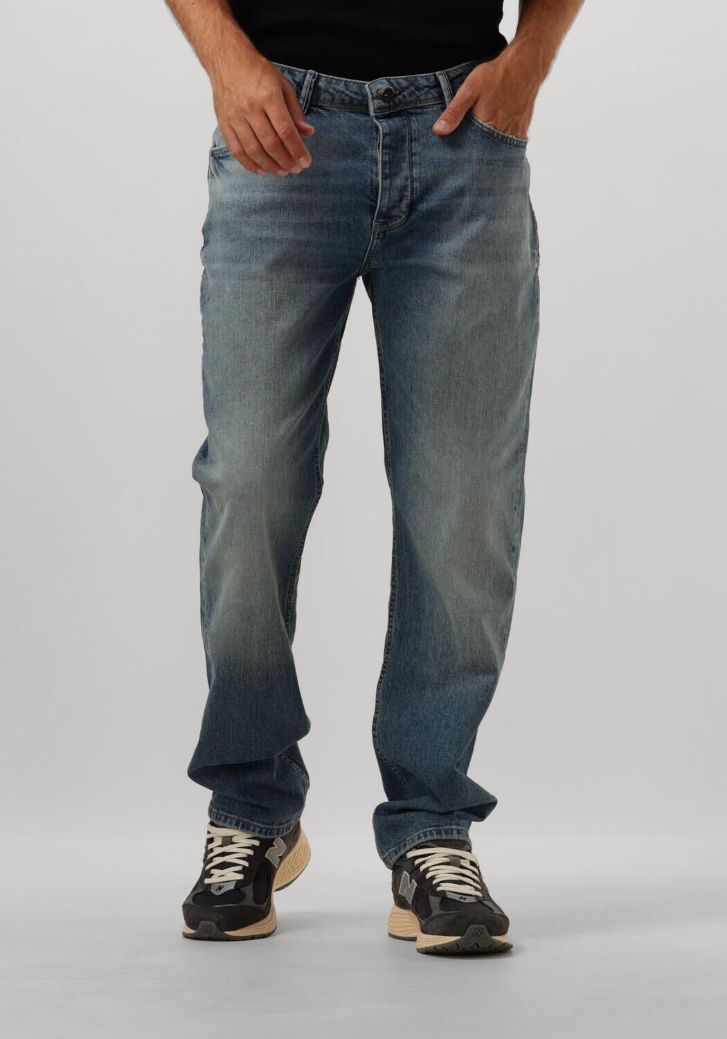 PURE PATH Heren Jeans The Eric Blauw