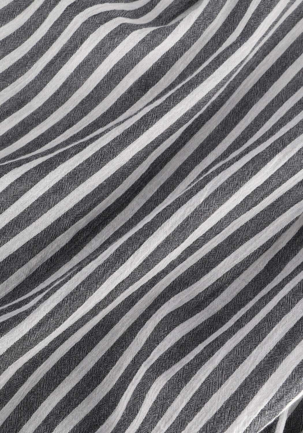 Grijze JUST FEMALE Midi jurk OCEAN SHIRT DRESS - large