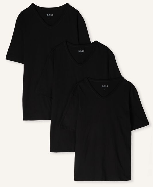 Zwarte BOSS BLACK T-shirt TSHIRTVN 3P CLASSIC Zwarte BOSS BLACK T-shirt TSHIRTVN 3P CLASSIC - large