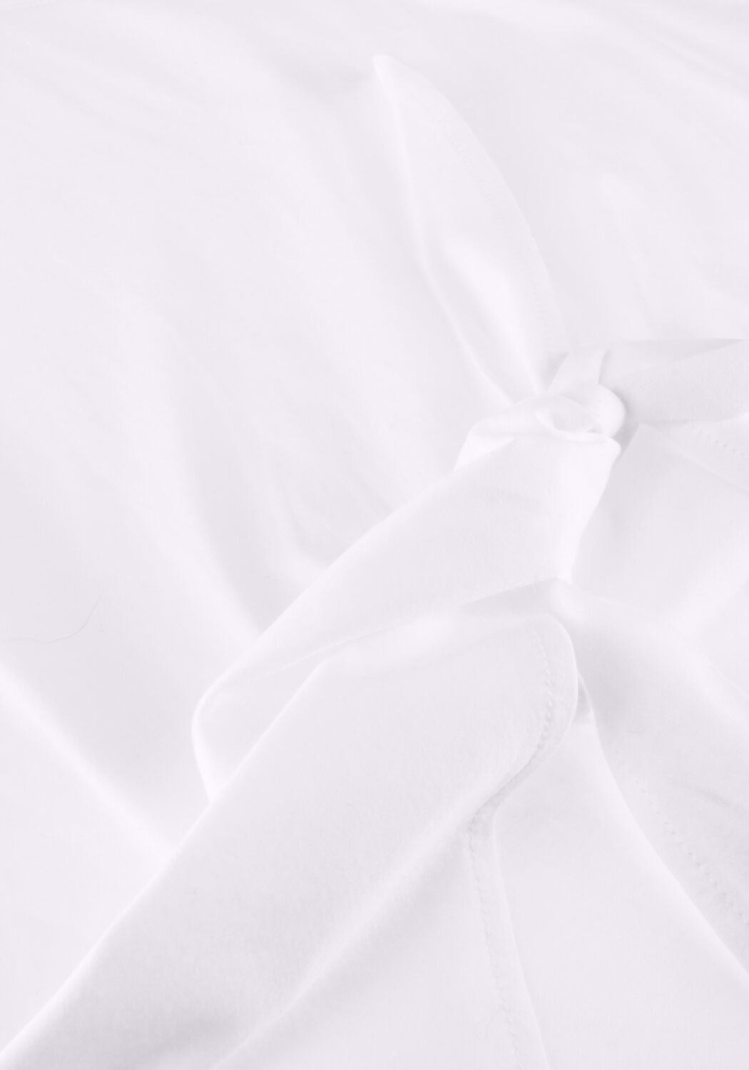 Witte SCOTCH & SODA Top RELAXED-FIT KNOTTED T-SHIRT - large