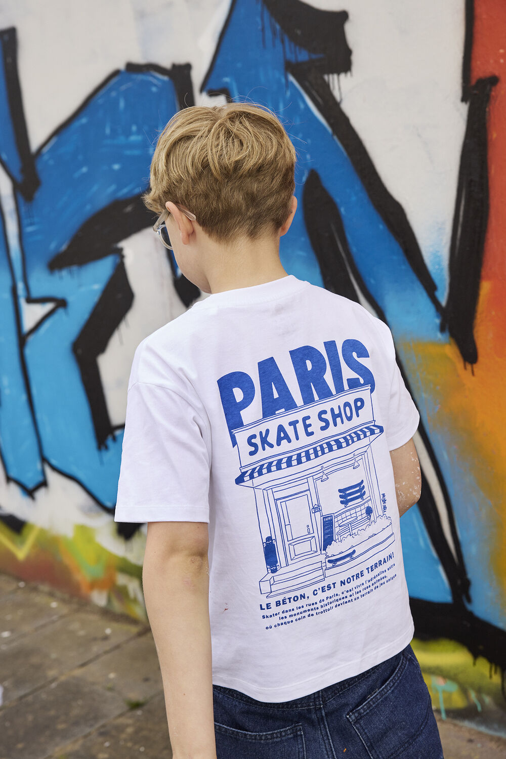 Witte THE NEW Polo / T-shirt TNSEYMORE - large