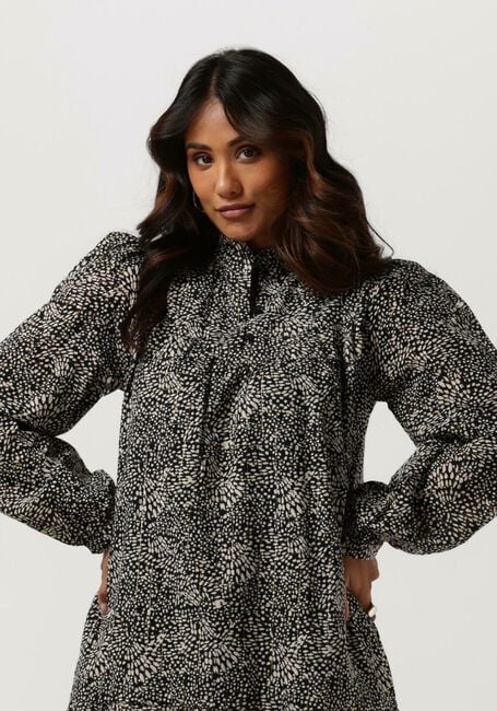 Zwarte POM AMSTERDAM Midi jurk DRESS 7050 - large