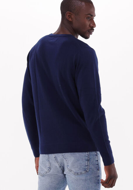Donkerblauwe CALVIN KLEIN Sweater SUPERIOR WOOL CREW NECK SWEATER - large