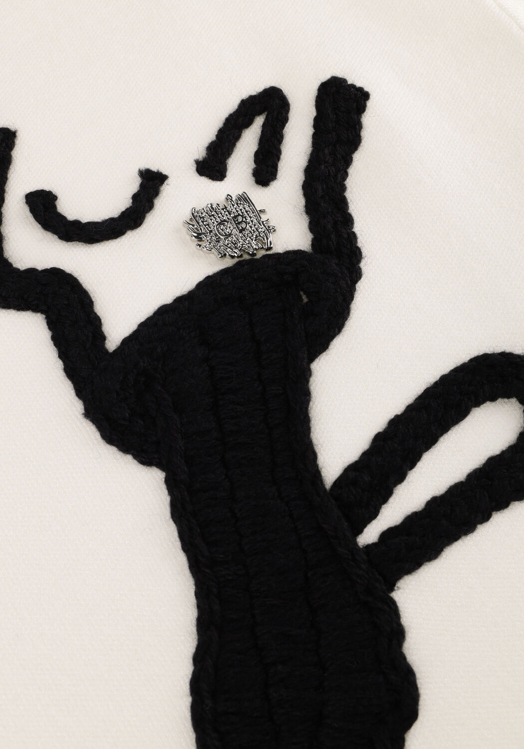 Witte CAROLINE BISS Trui 4244 - large