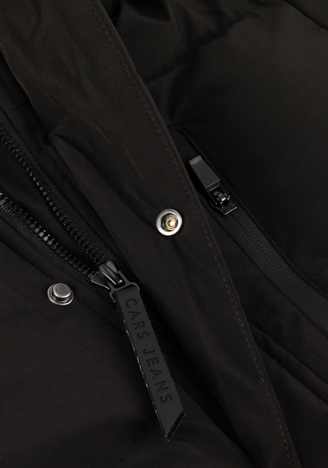 Zwarte CARS JEANS Gewatteerde jas WICKAM - large