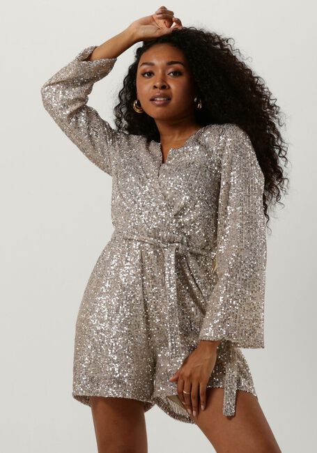 Zilveren NOTRE-V Playsuits NV-BIBI PLAYSUIT GLITTER - large