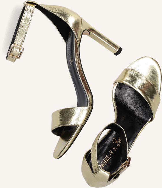 Gouden NOTRE-V Sandalen X BO - GIGI Gouden NOTRE-V Sandalen X BO - GIGI - large