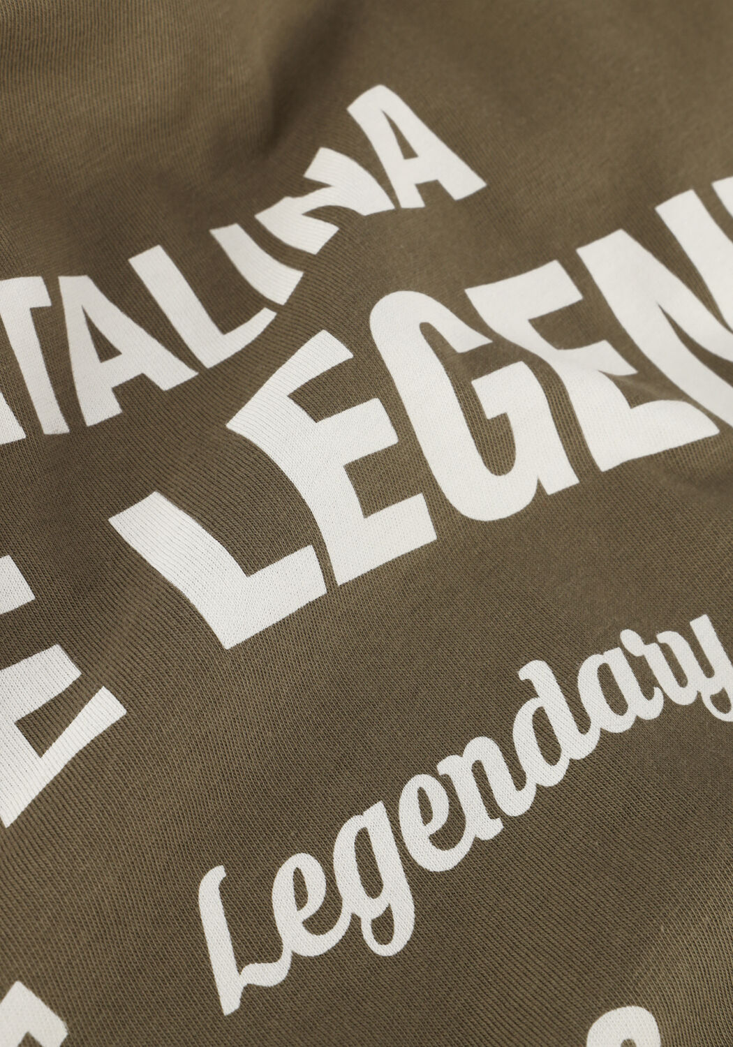 Groene PME LEGEND T-shirt SHORT SLEEVE R-NECK PLAY SINGLE JERSEY - large