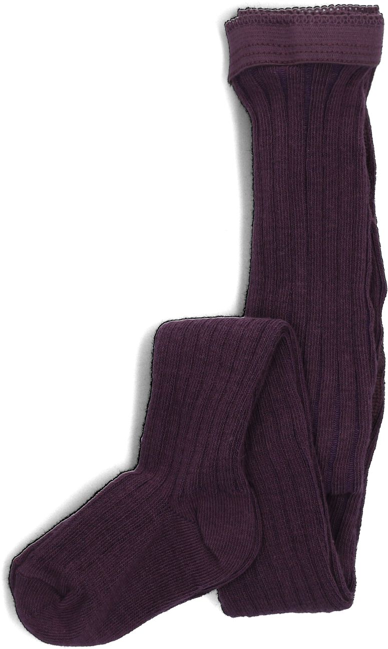 MP DENMARK Meisjes Maillots Cotton Rib Tights Paars