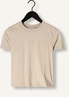 Zand CALVIN KLEIN T-shirt PLACED INSTITUTIONAL BABY TEE Zand CALVIN KLEIN T-shirt PLACED INSTITUTIONAL BABY TEE - medium