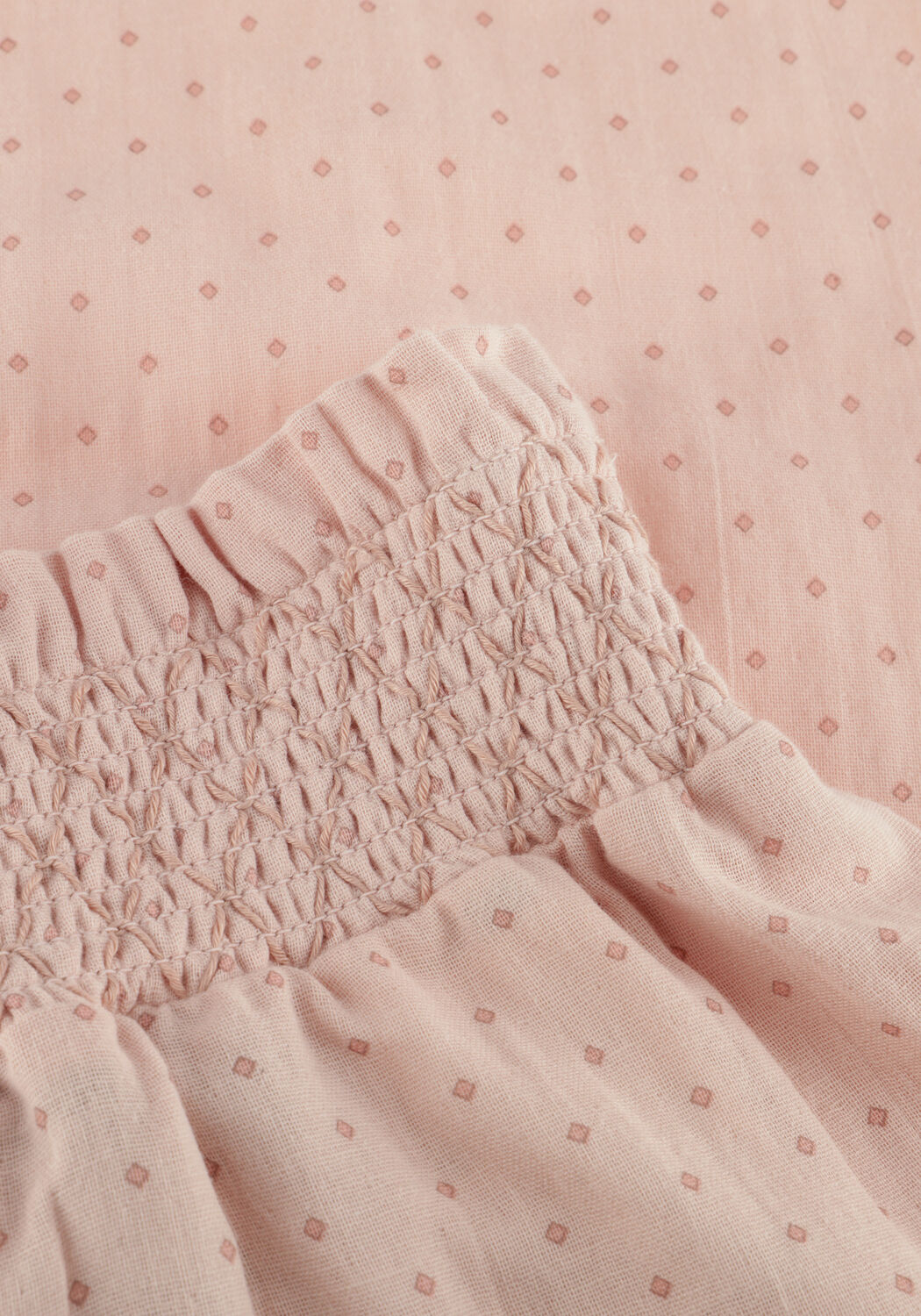 Lichtroze LIL' ATELIER Wijde broek NMFDEMBE WIDE PANT LIL - large