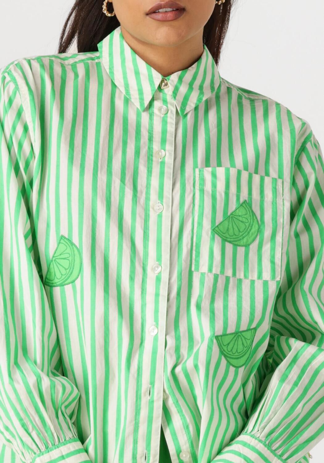 FABIENNE CHAPOT Dames Blouses Alex Blouse Groen