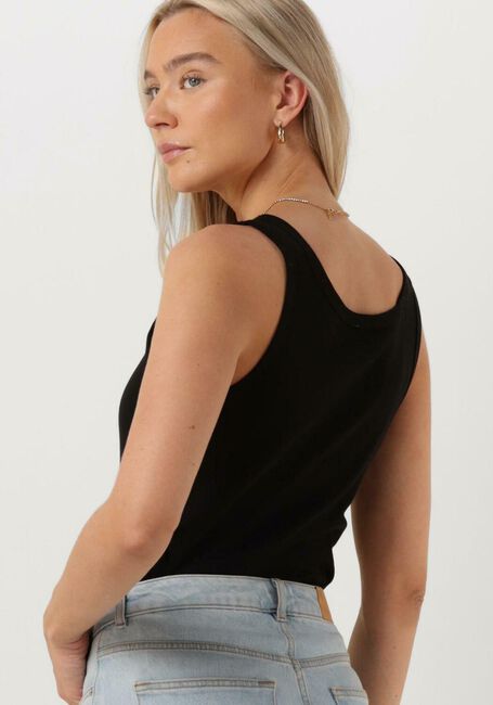Zwarte SECOND FEMALE Top AMBRA TANKTOP - large