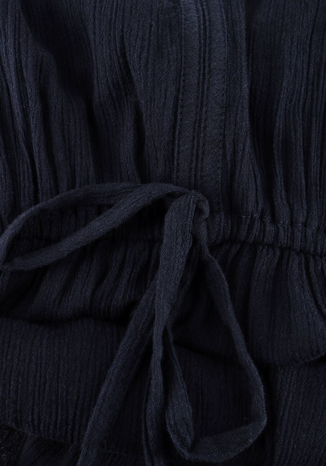 Donkerblauwe BY-BAR Maxi jurk LONG DRESS - large