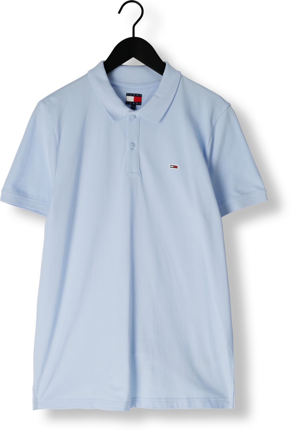 TOMMY JEANS Heren Polo's & T-shirts Tjm Slim Plancket Polo Ext Lichtblauw