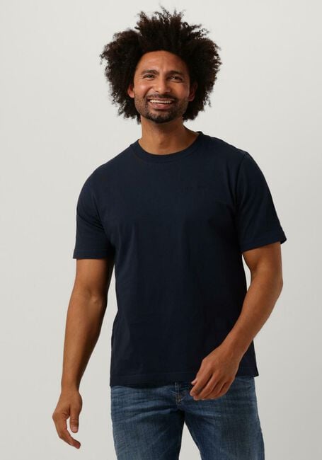 Donkerblauwe PEAK PERFORMANCE T-shirt M ORIGINAL SMALL LOGO TEE - large