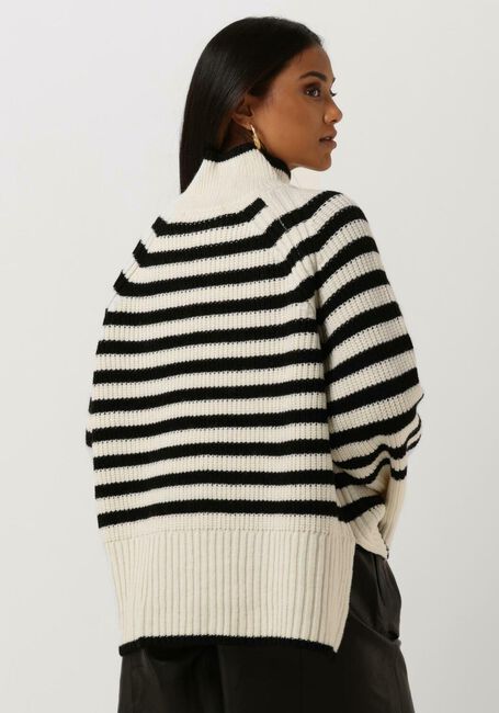Zwarte LEVETE ROOM Trui KALIMA 11 PULLOVER - large