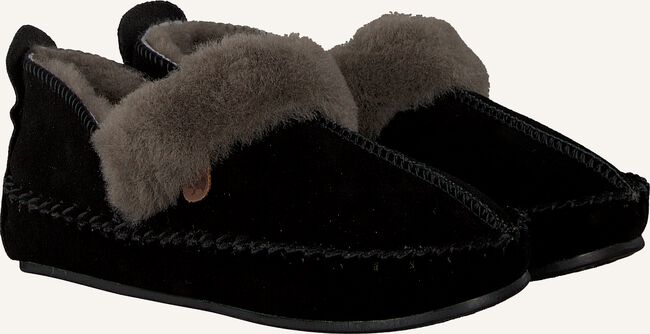 Zwarte WARMBAT Pantoffels POLARFOX WOMEN SUEDE Zwarte WARMBAT Pantoffels POLARFOX WOMEN SUEDE - large