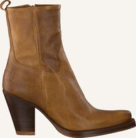 Cognac SHABBIES Enkellaarsjes 193020109 - medium