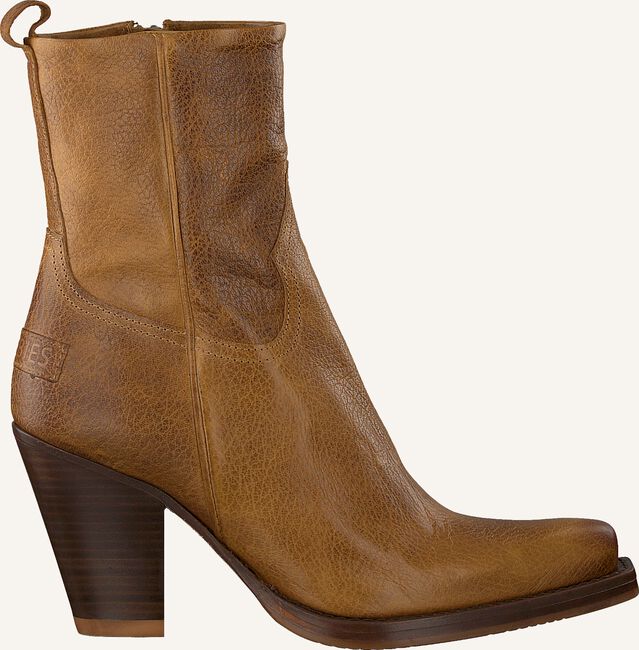 Cognac SHABBIES Enkellaarsjes 193020109 Cognac SHABBIES Enkellaarsjes 193020109 - large