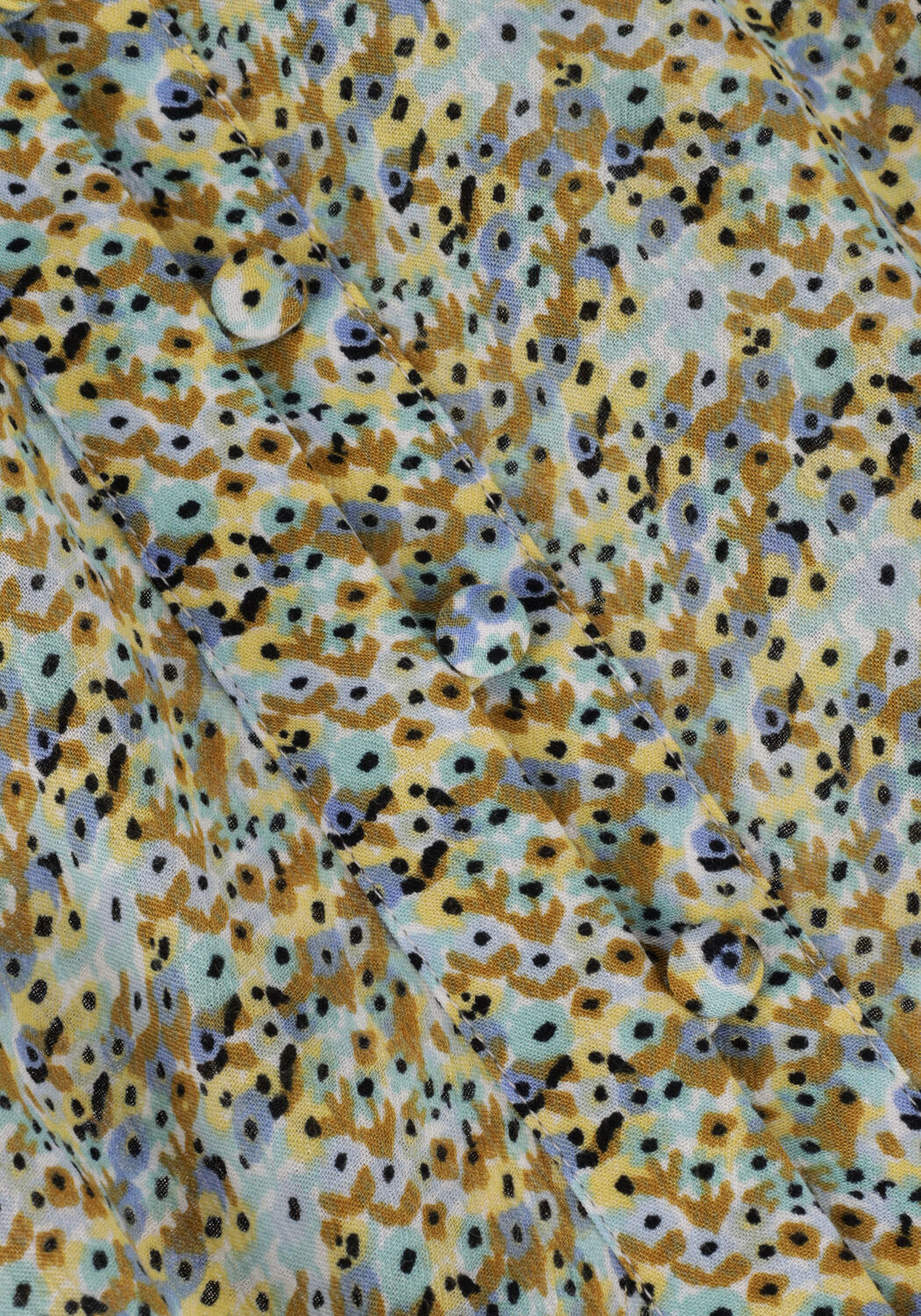 Multi SCOTCH & SODA Mini jurk EASY RAGLAN SHEER DRESS - large