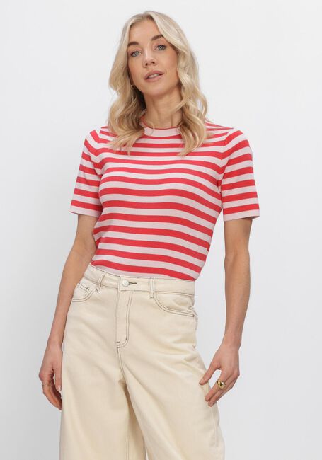 Lila OBJECT Top OBJESTER S/S NEW KNIT PULLOVER - large