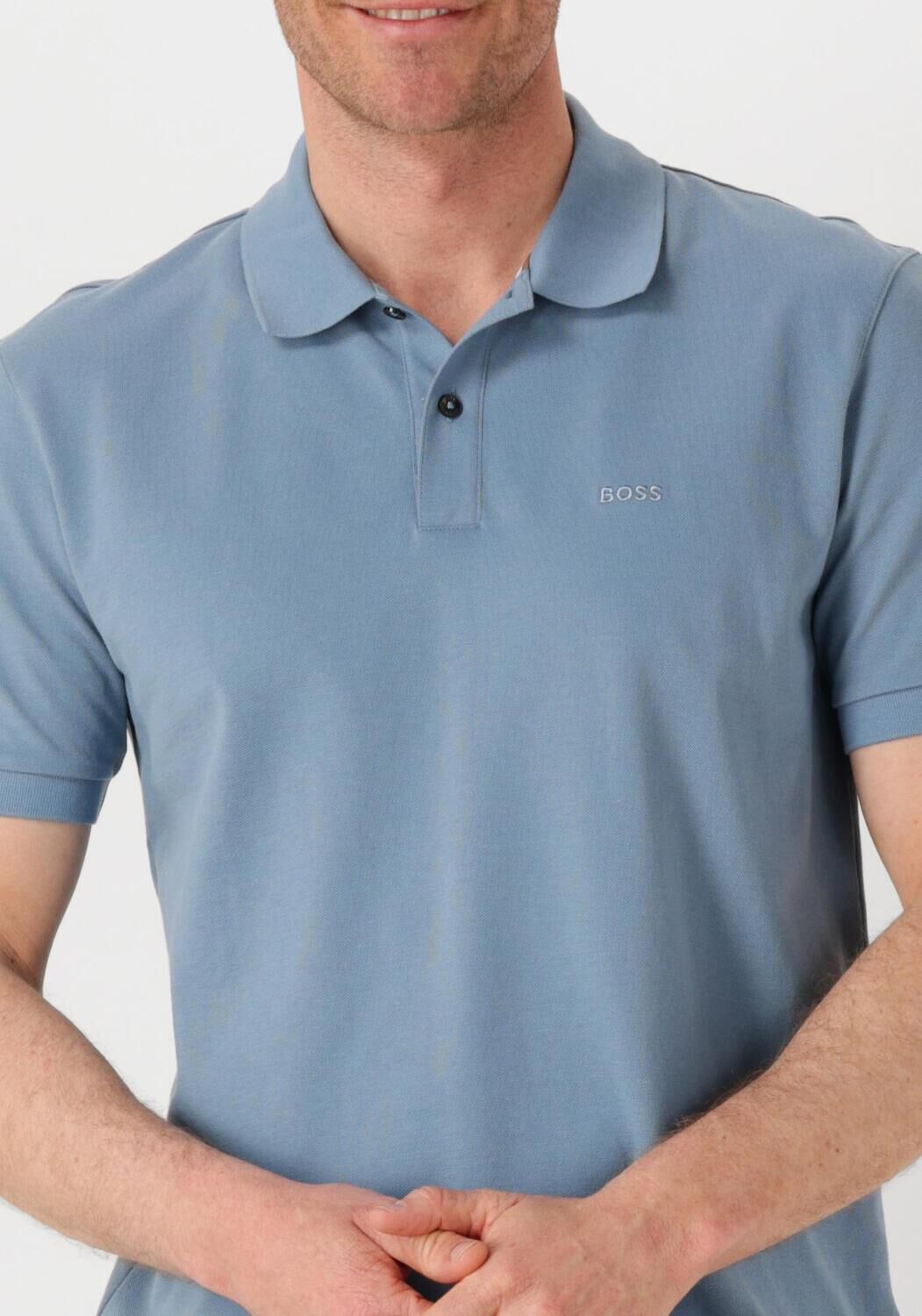 BOSS BLACK Heren Polo's & T-shirts Pallas Blauw