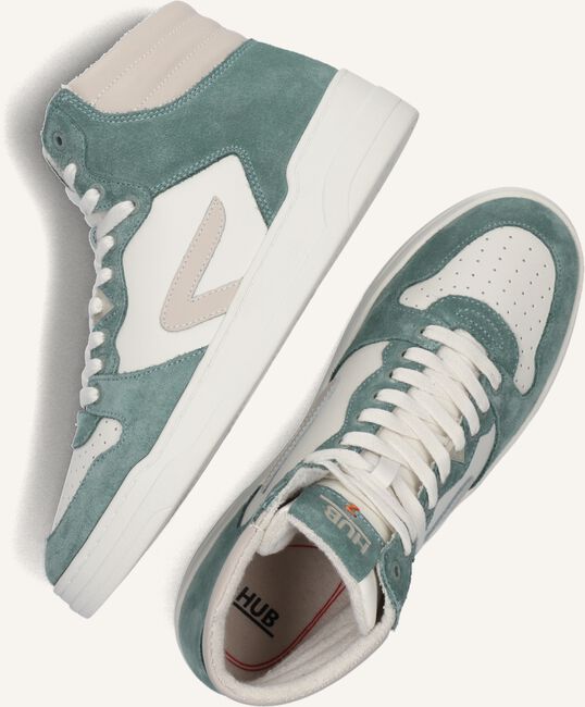 Witte HUB Hoge sneakers COURT-Z HIGH MEN Witte HUB Hoge sneakers COURT-Z HIGH MEN - large