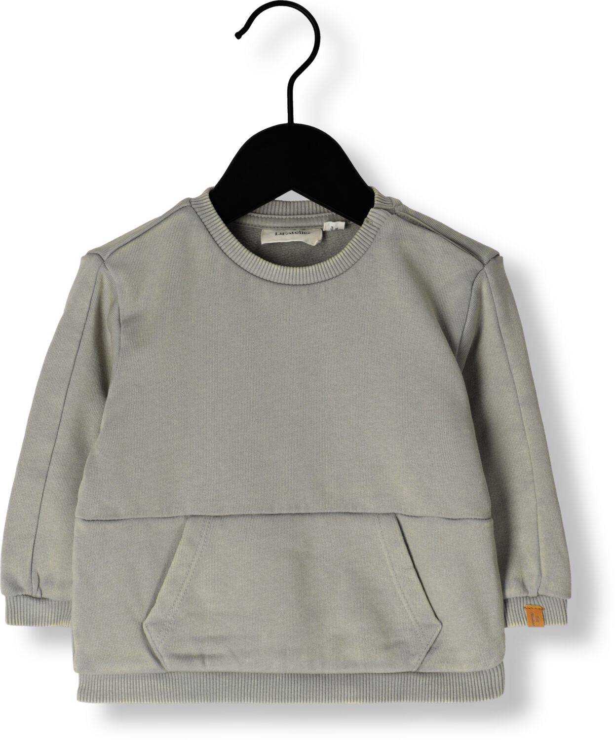 LIL' ATELIER Baby Truien & Vesten Nbmnalf Folo Ls Loose Sweat Lil Grijs