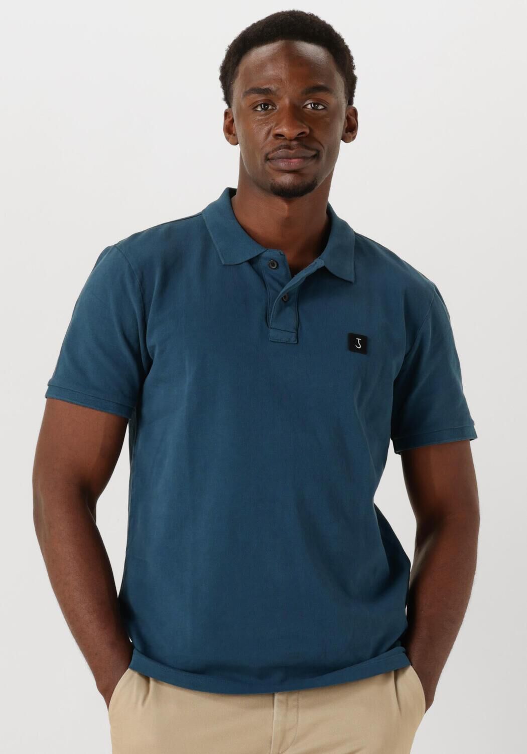 BUTCHER OF BLUE Heren Polo's & T-shirts Army Pique Polo Blauw