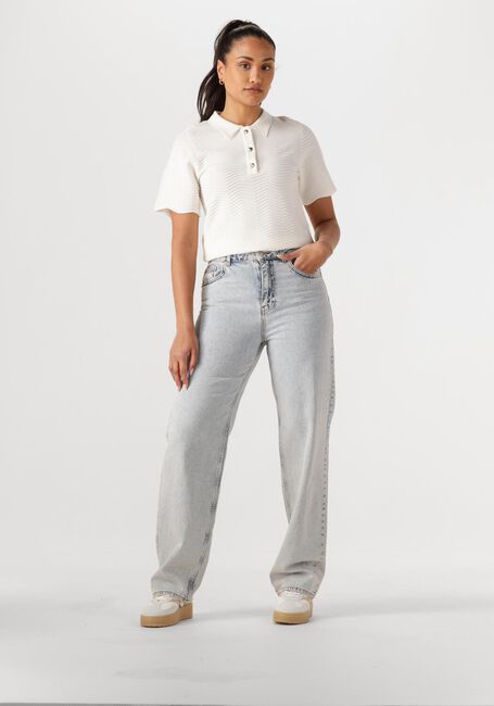 Gebroken wit NEO NOIR Top SOKO WAVE KNIT TEE - large