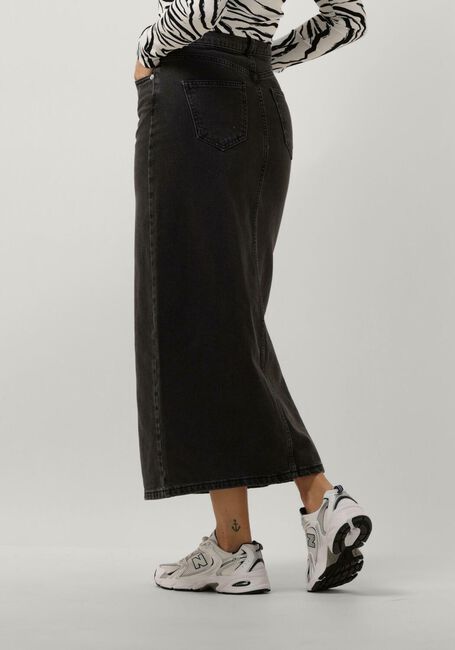 Grijze NOTRE-V Midirok DENIM MAXI SKIRT - large