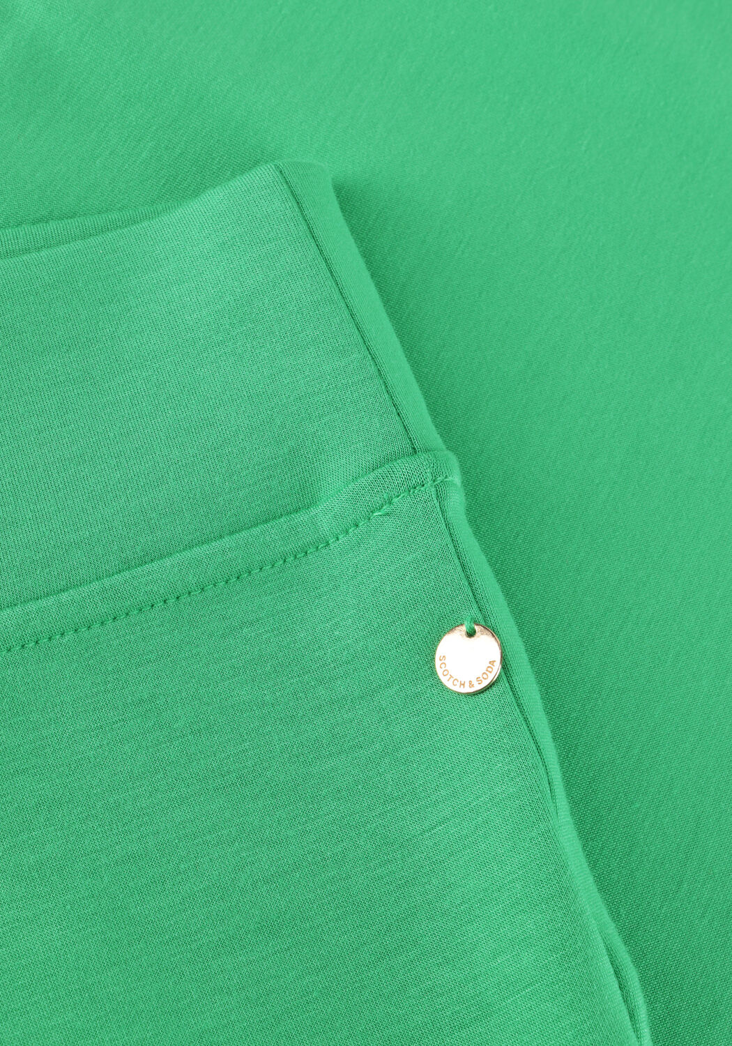 Groene SCOTCH & SODA Trui V-NECK SLEEVELESS MODAL SWEATSHIRT - large