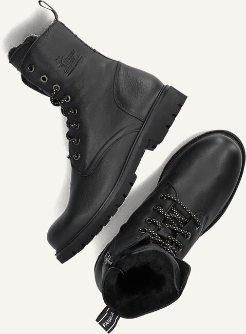 Zwarte PANAMA JACK Veterboots FRISIA Zwarte PANAMA JACK Veterboots FRISIA - large
