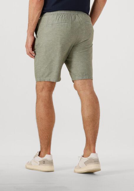 Olijf SCOTCH & SODA Korte broek FAVE COTTON/LINEN TWILL BERMUDA - large