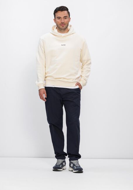 Beige PURE PATH Sweater BOLD EMBLEM HOODIE - large