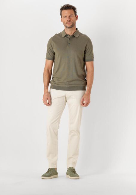Olijf TOMMY HILFIGER Polo DC COTTON LYOCELL POLO - large