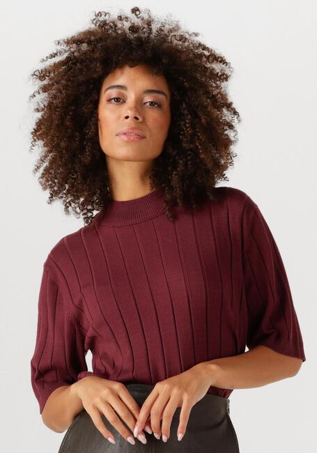 Bordeaux BRUUNS BAZAAR Trui BBGLADY KNIT - large