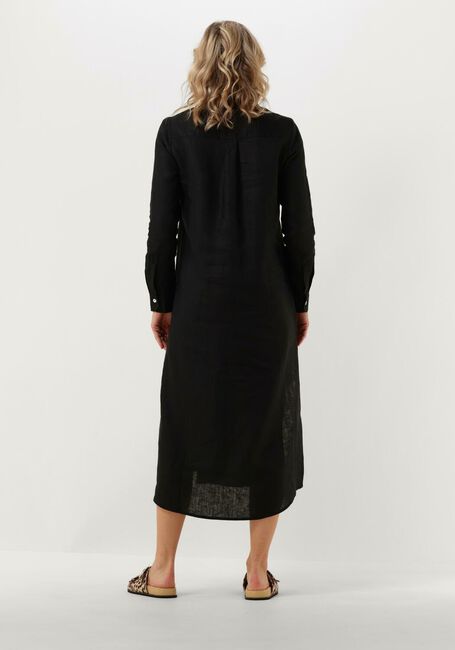 Zwarte RESORT FINEST Midi jurk SHIRT DRESS - large