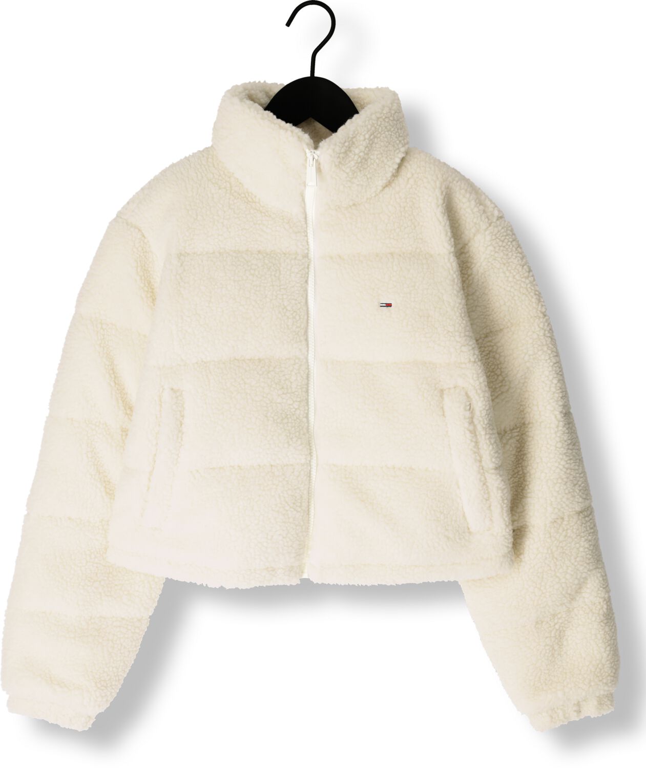 TOMMY JEANS Dames Jassen Tjw Crp Teddy Essential Puffer Wit