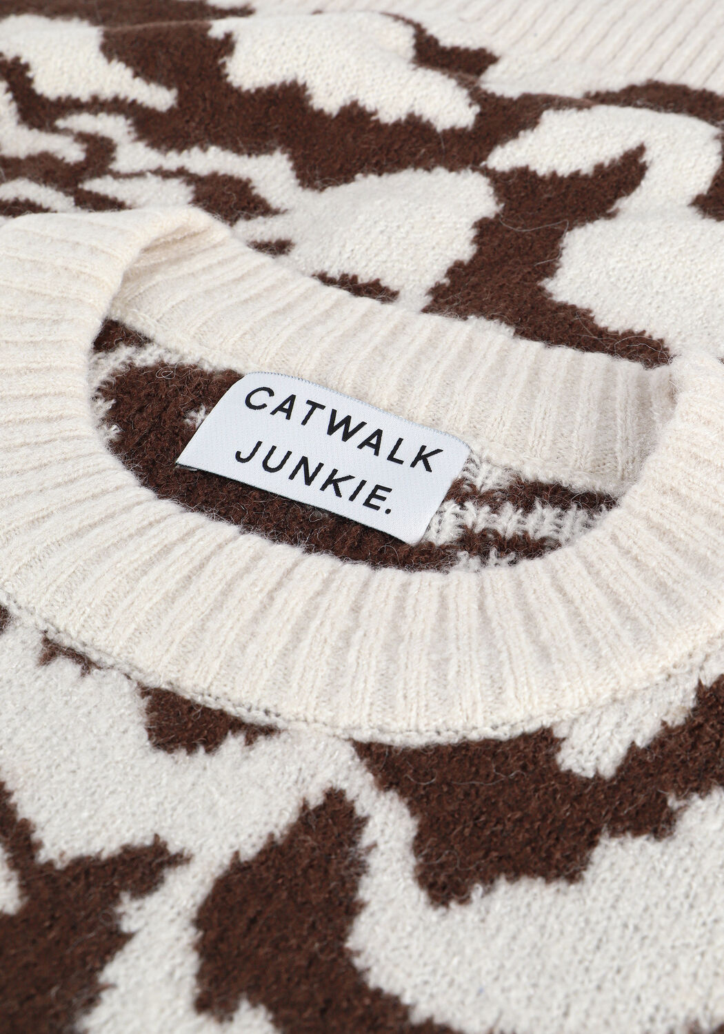 Gebroken wit CATWALK JUNKIE Trui KN LEA - large