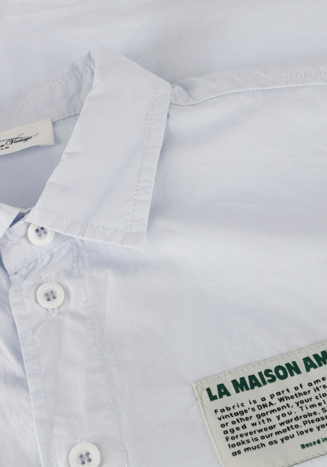 Witte AMERICAN VINTAGE Klassieke overhemden BAILOW - large