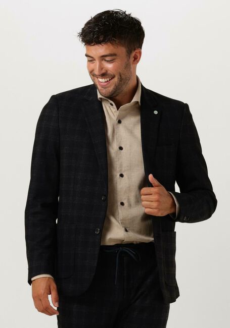 Blauwe DSTREZZED Colberts TRAVEL CHECK BLAZER - large