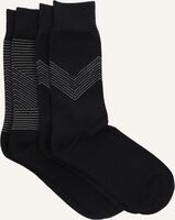 Zwarte MARCMARCS Sokken NOAH COTTON 2-PACK - medium