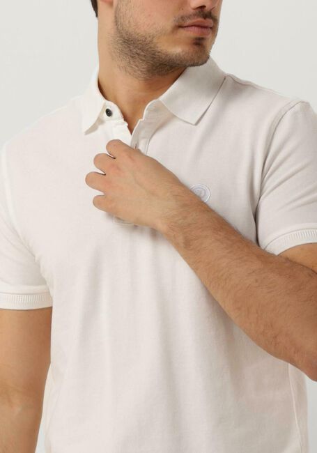 Witte CAST IRON Polo SHORT SLEEVE POLO ORGANIX COTTON PIQUE ESSENTIAL - large