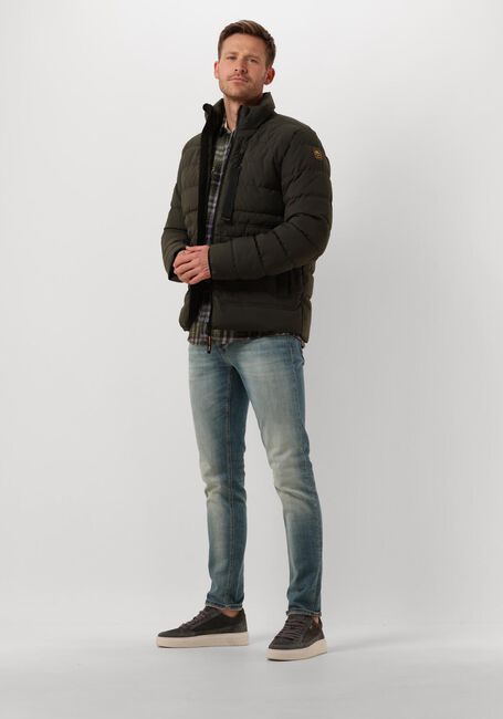 Groene PME LEGEND Gewatteerde jas SHORT JACKET FREIGHTYET PERFOR STRETCH Groene PME LEGEND Gewatteerde jas SHORT JACKET FREIGHTYET PERFOR STRETCH - large