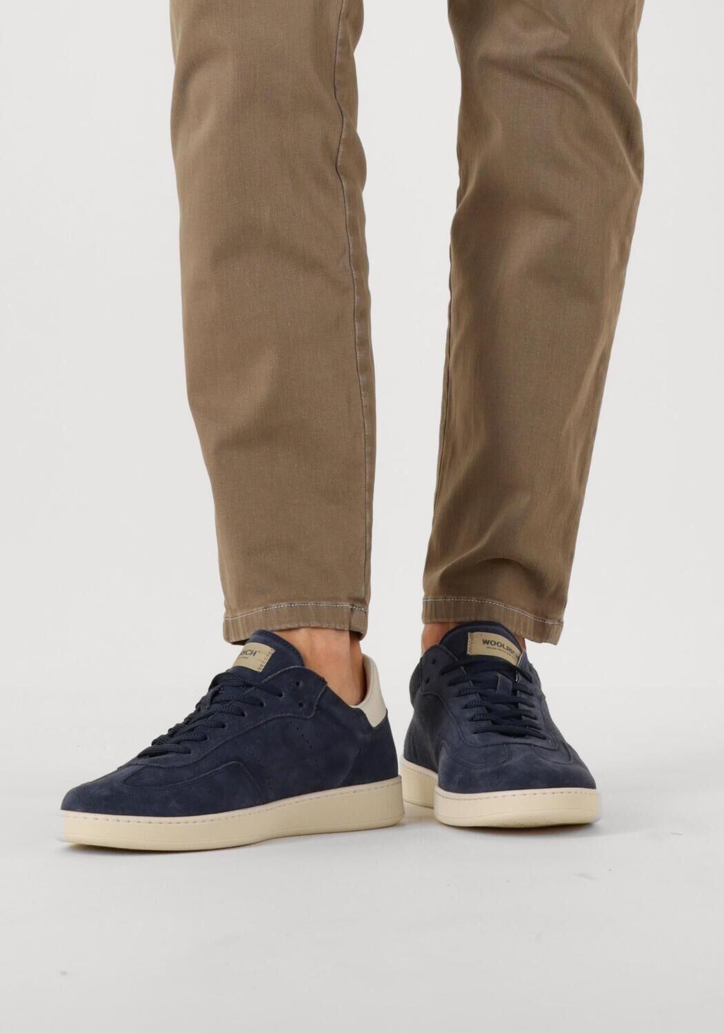 Blauwe WOOLRICH Lage sneakers SWING COURT MANH - large