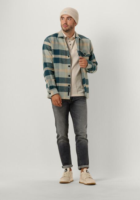 Groene BUTCHER OF BLUE Overshirt MARVIN CHECK OVERSHIRT - large